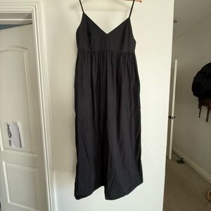 Quince Organic Cotton Sleeveless Maxi Dress